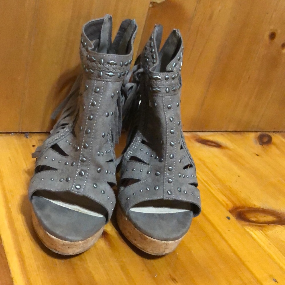 Taupe High Heels
